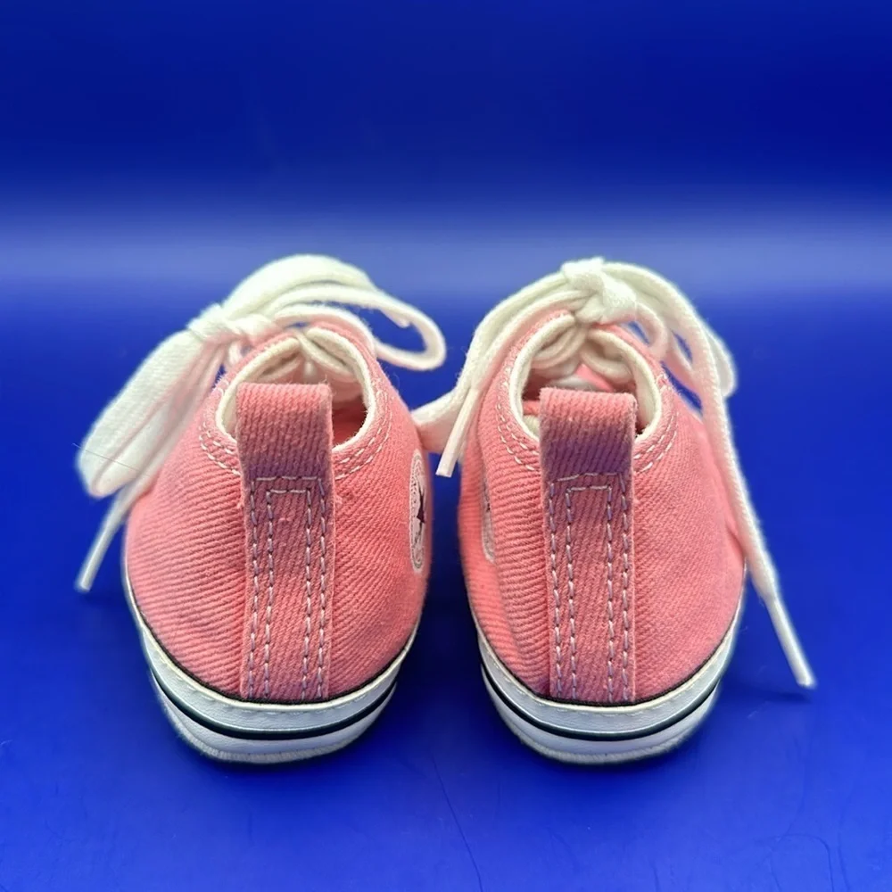 Converse All Star Chuck Taylor Infant Pink High Top Sneakers Size 4